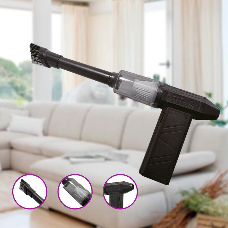 Mini Soplador Aspirador Turbo Potente